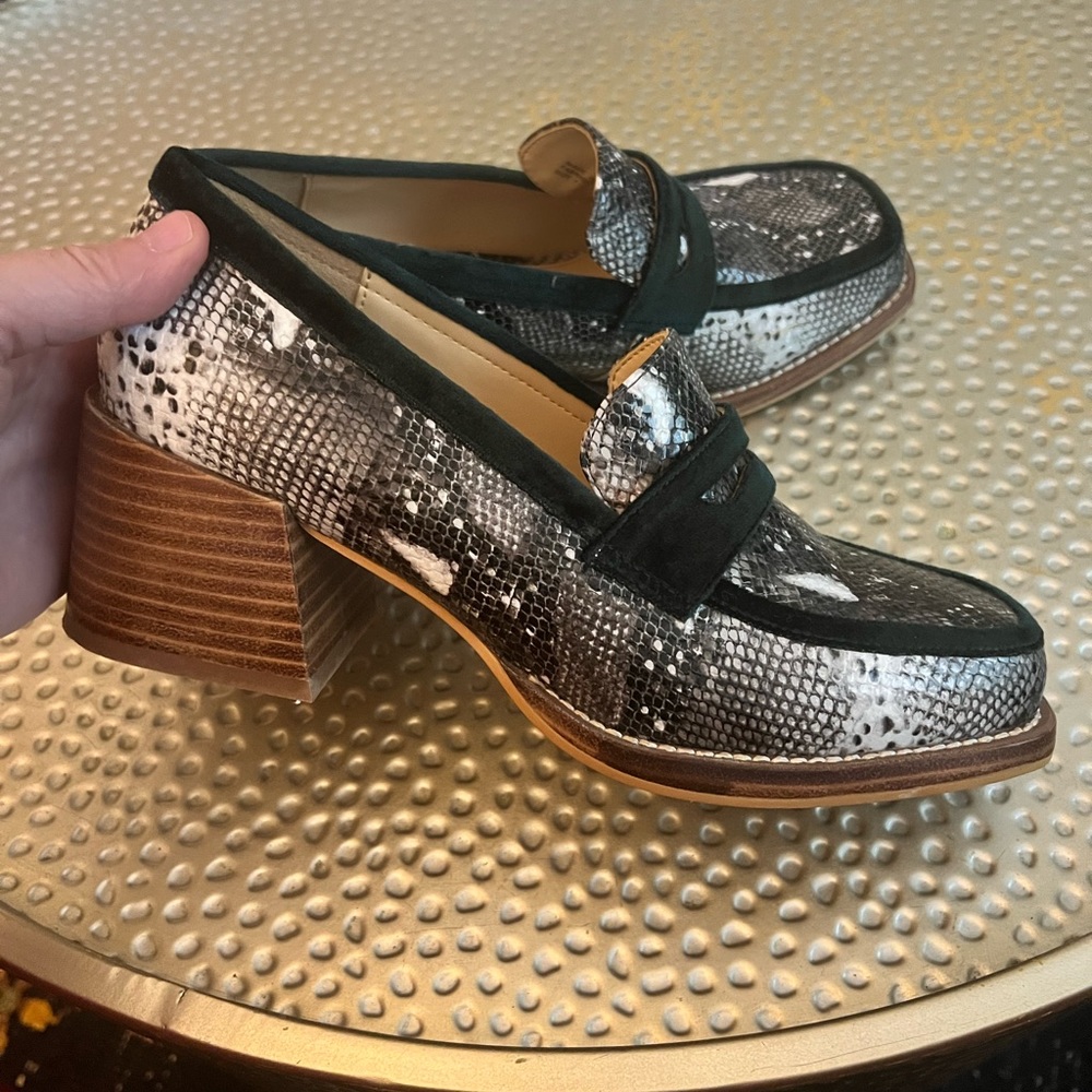 Urban Outfitters Snakeskin Loafer